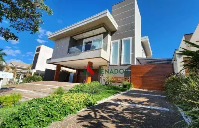 Casa com 3 dormitórios à venda, 374 m² por r$ 4.500.000,00 - sun lake residence - londrina/pr
