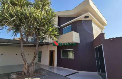Lindo sobrado com 3 dormitórios à venda, 160 m² por r$ 585.000 - jardim vale do cedro - londrina/pr