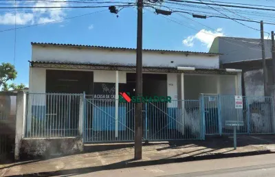 Barracão + edícula ao lado residencial à venda, 240 m² por r$ 550.000 - vila santa terezinha - londrina/pr