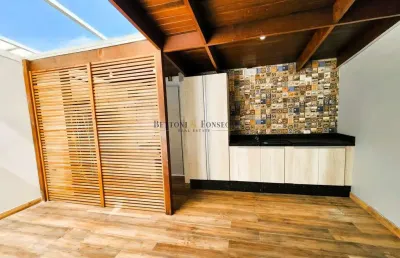 Encantador apartamento garden de 97m com teto retratil, sjp