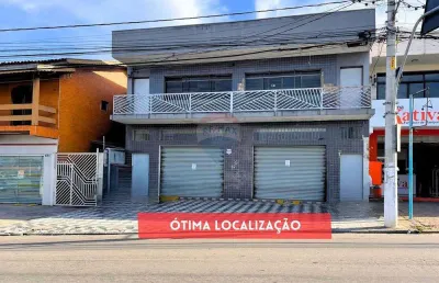 Salões comerciais piso térreo e superior no bairro do jacaré em cabreúva