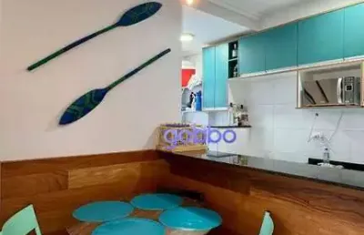 Apartamento com 2 dormitórios à venda, 54 m² por r$ 540.000,00 - itaguá - ubatuba/sp