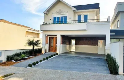 Casa de alto padrão em condomínio fechado no estrela, 4 quartos (3 suítes)