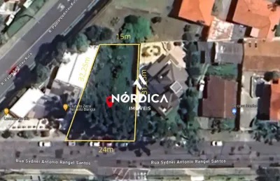 Terreno à venda na Rua Sydnei Antônio Rangel, 470, Santo Inácio, Curitiba