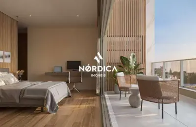 Duplex 3 suítes no batel - próximo ao pátio batel (nizza)