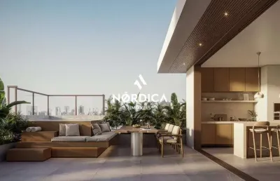 Cobertura duplex com ampla sacada gourmet e 3 quartos no água verde