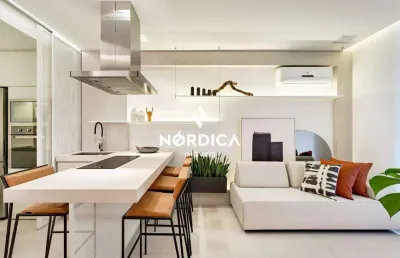 Apartamento à venda, 1 quarto, 1 suíte, 1 vaga, mossunguê - curitiba/pr