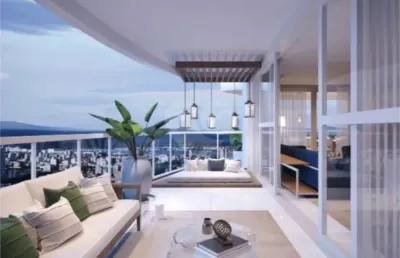 Apartamento com 3 quartos à venda em aparecida - sp