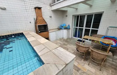 Cobertura com 3 quartos à venda ou para locação em marapé - sp