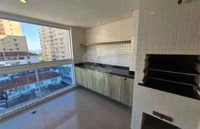 Apartamento com 3 quartos para locação em ponta da praia - sp