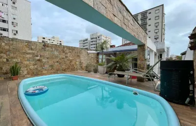 Casa com 4 quartos à venda no Marapé, Santos 