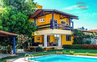 Casa com 5 quartos, 466 m², à venda por r$ 1.650.000,00- rua teatrólogo silvano serra, 550 - dunas - fortaleza/ce