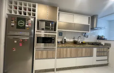Apartamento mobiliado, 3 dormitórios(1suite) 2 vagas