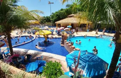 Apartamento tipo suíte para venda golden dolphin em caldas novas - go