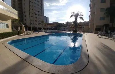 Apartamento com 02 quartos, residencial royal park em caldas novas - go