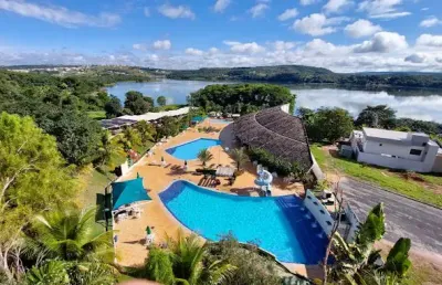 Apartamento para venda com 01 quarto condominio enseada em caldas novas go