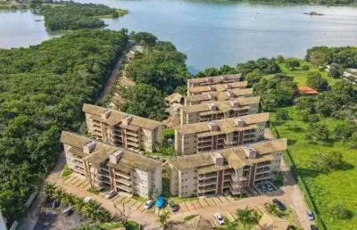 Apartamento com 01 quarto aldeia do lago em caldas novas go