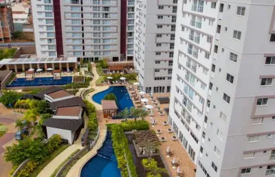 Apartamento para venda com 03 quartos evian thermas residence em caldas novas go