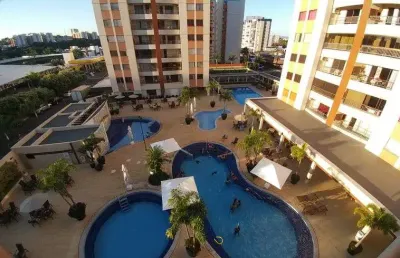 Apartamento com 03 quartos residencial promenade em caldas novas go