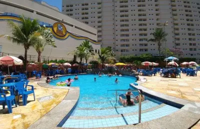 Cobertura duplex para venda com 2 quartos golden grand hotel em caldas novas go