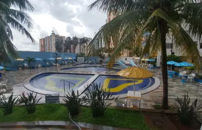 Apartamento para venda com 01 quarto residencial águas da fonte em caldas novas  go
