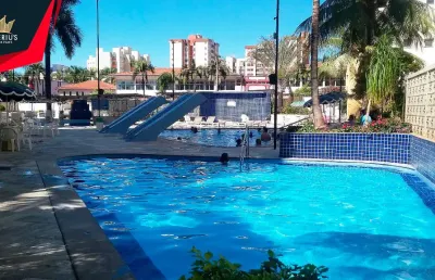 Apartamento com 02 quartos a venda no aguas da serra em caldas novas go