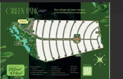 Lote a venda parcelado no condomínio  green park em caldas novas -go