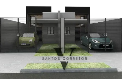 Casa com 2 quartos à venda na Rua Bibiano Ribeiro Baptista, Ganchinho, Curitiba