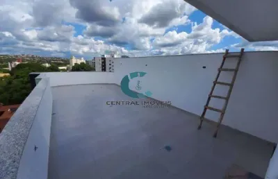 Cobertura com 3 dormitórios à venda, 151 m²  - centro - lagoa santa/mg