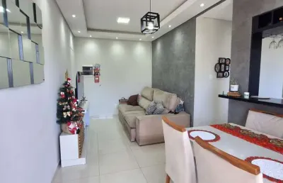 Apartamento para venda em taubaté, residencial santo antônio, 2 dormitórios, 1 banheiro, 2 vagas