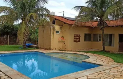 Casa em condomínio fechado com 3 quartos à venda no Residencial Mário de Almeida Franco, Uberaba 