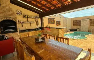 Casa à venda, 3 quartos, 2 suítes, residencial presidente tancredo neves - uberaba/mg
