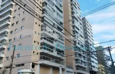 Apartamento para venda no canto do forte, em praia grande sp, 03 dormitórios, sendo 02 suítes, sala com 02 ambiente com sacada gourmet, 02 vagas