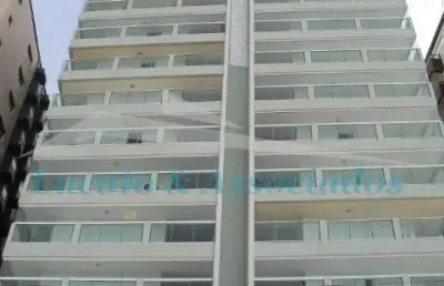 Apartamento alto padrão no campo da aviação em praia grande sp, prédio frente mar 02 dormitórios, sendo 01 suite, sala 02 ambientes, 01 vaga