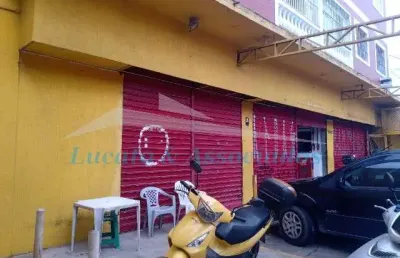 Salão comercial para locação tupi, praia grande sp 1 salão, 2 banheiros, 3 portas duplas de aço , 6 vagas 575,00 m² construída