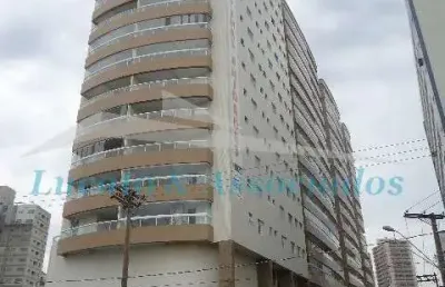 Apartamento para venda boqueirao, praia grande sp 2 dormitórios, sala, sacada com churrasqueira e vista para o mar, cozinha, área de serviço,  banheir