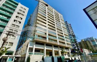 Apartamento à venda em praia grande-sp, vila guilhermina: 3 quartos, 1 suíte, 2 vagas de garagem e 125,10m² de área