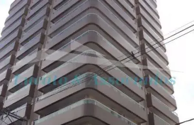 Apartamento para venda ocian, praia grande sp, 03 dormitorios, sendo 01 suite, sala com sacada gourmet, cozinha e area de serviço e 02 vagas