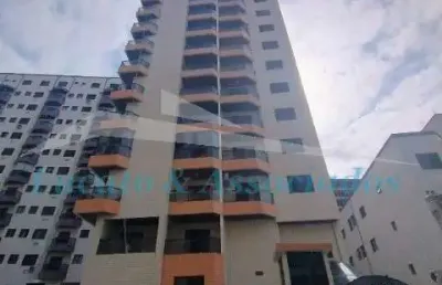 Apartamento na aviação, 01 dormitório sendo 01 suíte com sacada, sala com sacada, cozinha, banheiro social e área de serviço. com 01 vaga de garagem.
