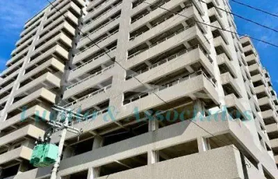Apartamento para venda na vila caiçara em praia grande sp, 02 dormitórios sendo 01 suíte,  varanda gourmet, 02 vagas de garagem