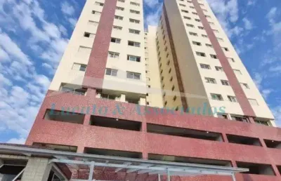 Aluguel de apartamento impecável no bairro tupi em praia grande-sp: 1 quarto, 1 sala, 1 banheiro e 1 vaga de garagem!