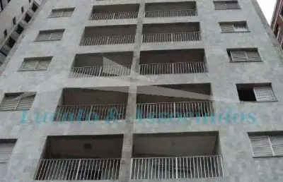 Apartamento para venda na aviação em praia grande sp, prédio frente mar