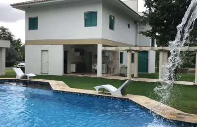 Casa em condomínio fechado com 5 quartos para alugar na ponta negra, manaus , 976 m2 por r$ 18.000