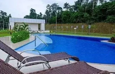 Terreno em condomínio fechado à venda na ponta negra, manaus  por r$ 330.000