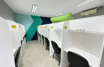 Sala comercial com 5 salas para alugar na praça 14 de janeiro, manaus , 130 m2 por r$ 4.500