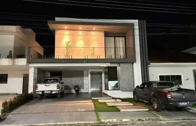 Casa em condomínio fechado com 5 quartos à venda na ponta negra, manaus , 350 m2 por r$ 2.400.000