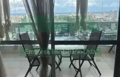 Apartamento com 3 quartos à venda no centro, manaus , 105 m2 por r$ 900.000