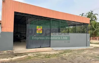 Barracão / galpão / depósito para alugar no colônia terra nova, manaus , 230 m2 por r$ 3.000