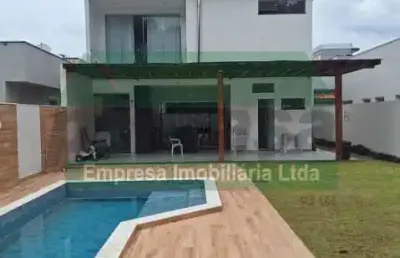 Casa em condomínio fechado com 4 quartos à venda na ponta negra, manaus , 385 m2 por r$ 1.700.000