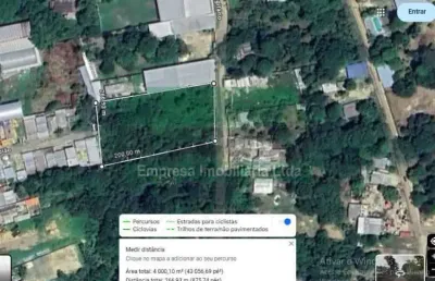 Terreno comercial para alugar na cidade de deus, manaus , 3840 m2 por r$ 12.000